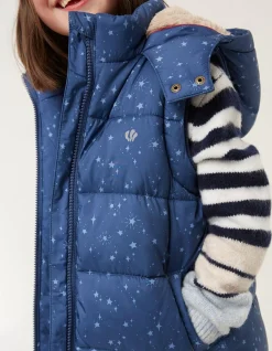 Girls FatFace View All|Ellie Printed Gilet