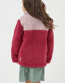 Girls FatFace View All|Elodie Fleece Button Sweatshirt
