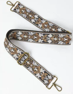 Women FatFace View All|Embroidered Floral Bag Strap