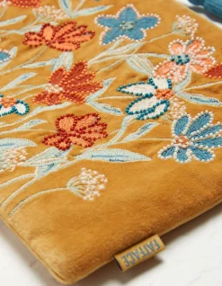 Women FatFace View All|Embroidered Floral Pouch