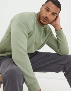 Men FatFace Sweatshirts & Hoodies|Emsworth Crew Neck Sweatshirt