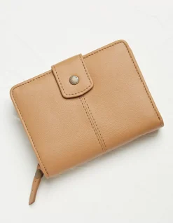Women FatFace Bags & Purses|Etta Leather Zip Purse