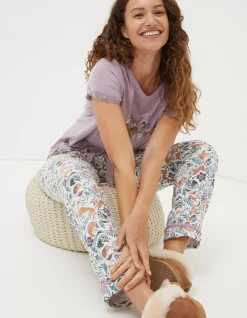 Women FatFace Nightwear & Loungewear|Eva Lino Animals Pyjama Bottoms
