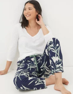 Women FatFace View All|Eva Spring Blooms Jersey Pyjama Bottoms