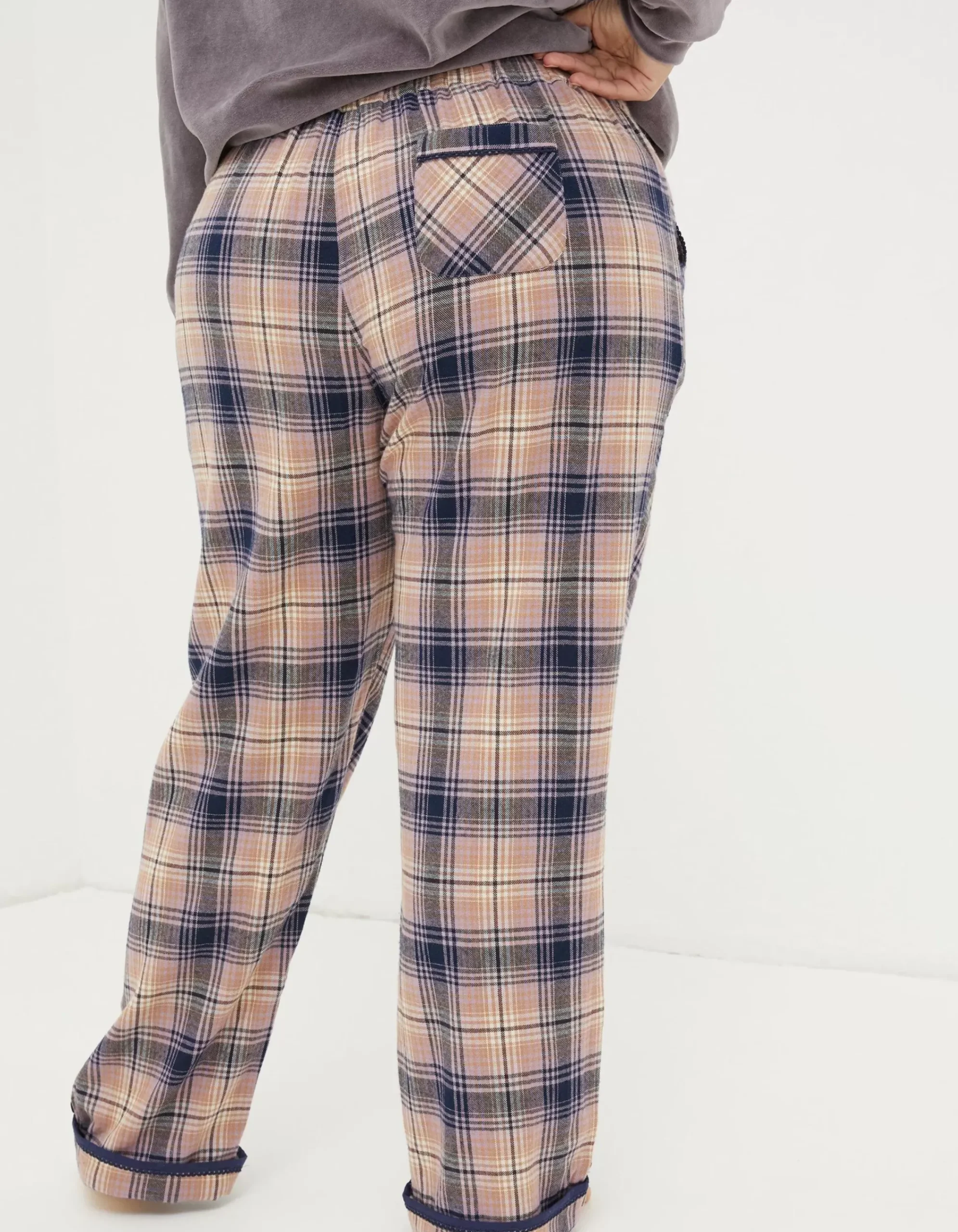 Women FatFace Nightwear & Loungewear|Eva Wildscapes Check Pyjama Bottoms