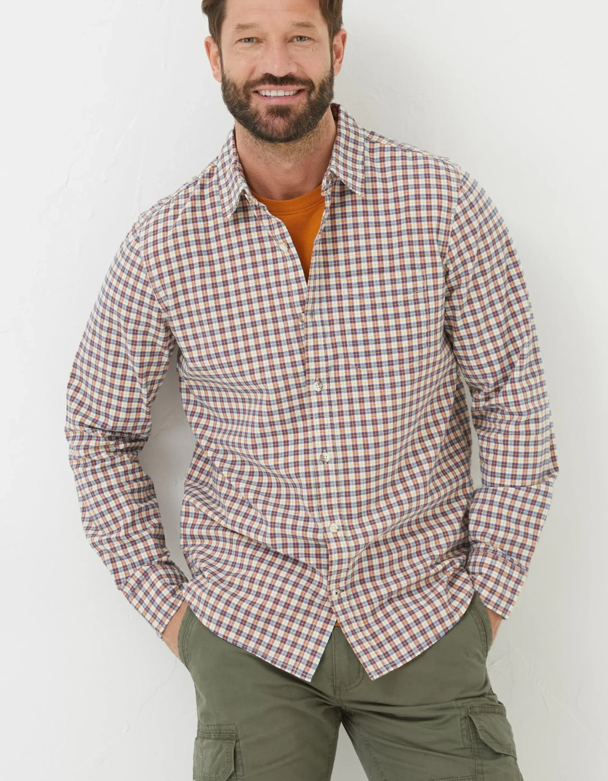 Men FatFace Shirts|Everly Check Shirt