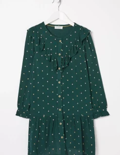 Girls FatFace View All|Evie Foil Star Dress