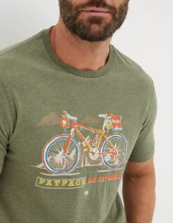 Men FatFace View All|Explore Outdoors Bike T-Shirt