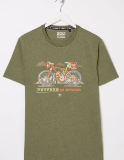 Men FatFace View All|Explore Outdoors Bike T-Shirt