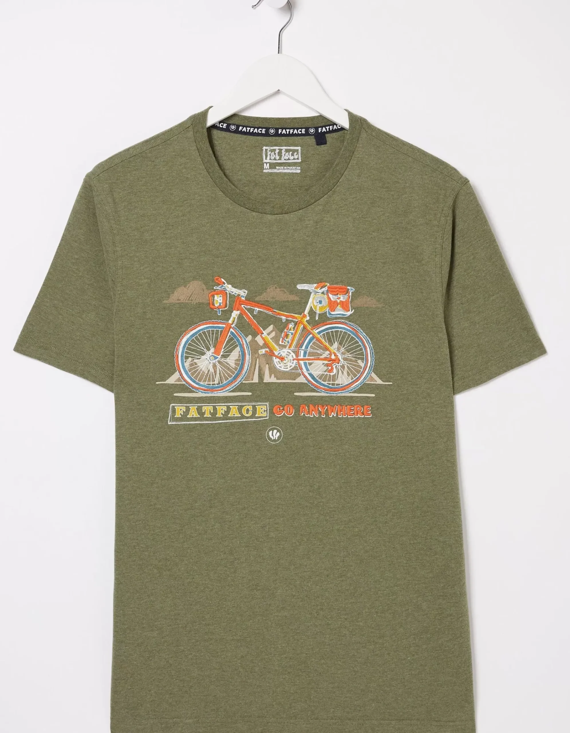 Men FatFace View All|Explore Outdoors Bike T-Shirt