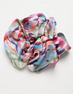 Women FatFace View All|Expressive Floral Scrunchie
