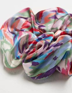 Women FatFace View All|Expressive Floral Scrunchie