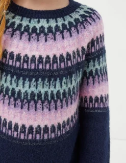Girls FatFace View All|Fairisle Jumper Dress