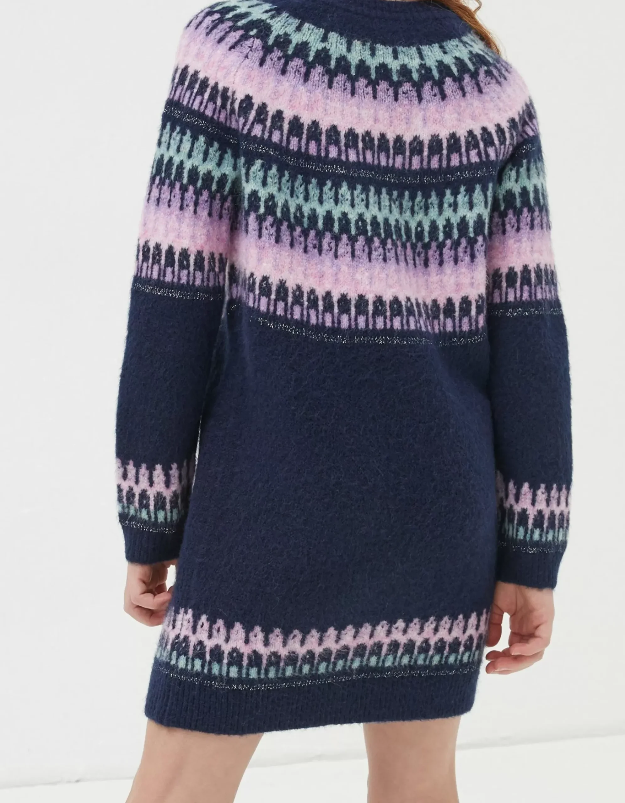 Girls FatFace View All|Fairisle Jumper Dress