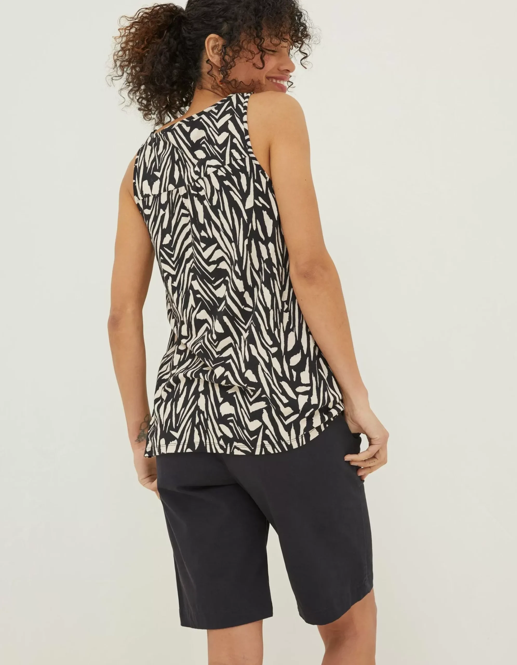 Women FatFace Shorts|Falmouth Bermuda Chino Shorts