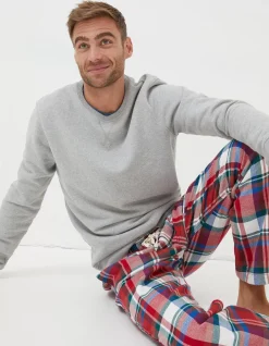 Men FatFace View All|Family Check Pyjama Bottoms