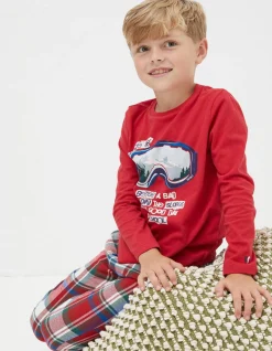 Boys FatFace View All|Family Check Pyjama Set