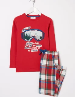Boys FatFace View All|Family Check Pyjama Set