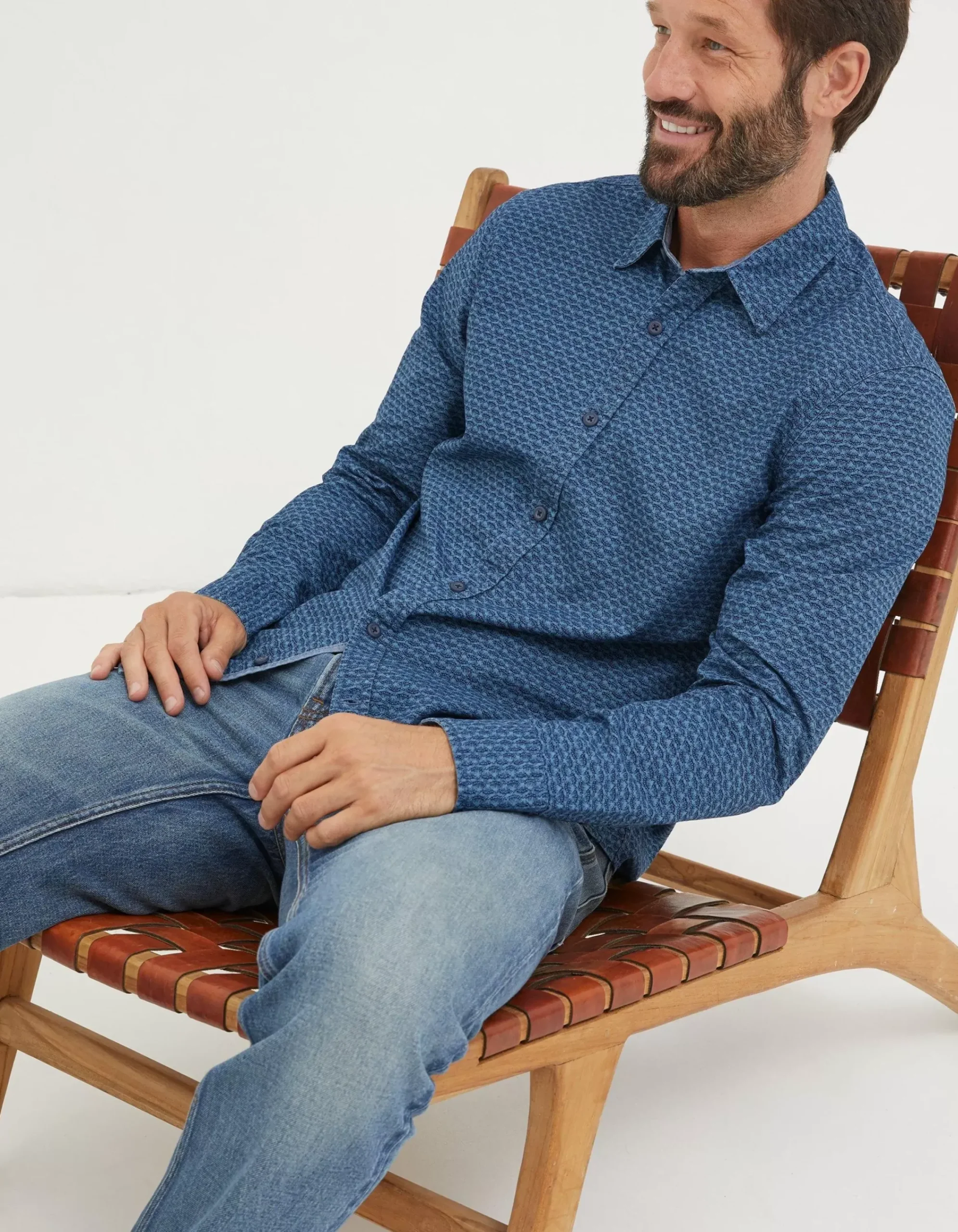 Men FatFace View All|Fanmore Print Shirt
