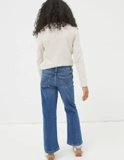 Girls FatFace View All|Farley Flared Denim Jeans