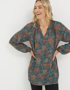 Women FatFace Shirts & Blouses|Faye Textured Spot Tunic