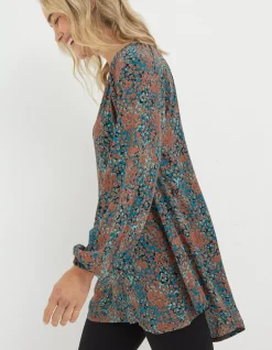 Women FatFace Shirts & Blouses|Faye Textured Spot Tunic