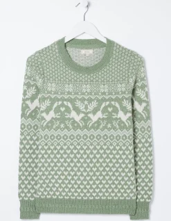 Women FatFace View All|Felicity Fox Fairisle Jumper