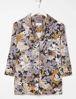 Women FatFace Nightwear & Loungewear|Fern Floral Short Pyjama Set
