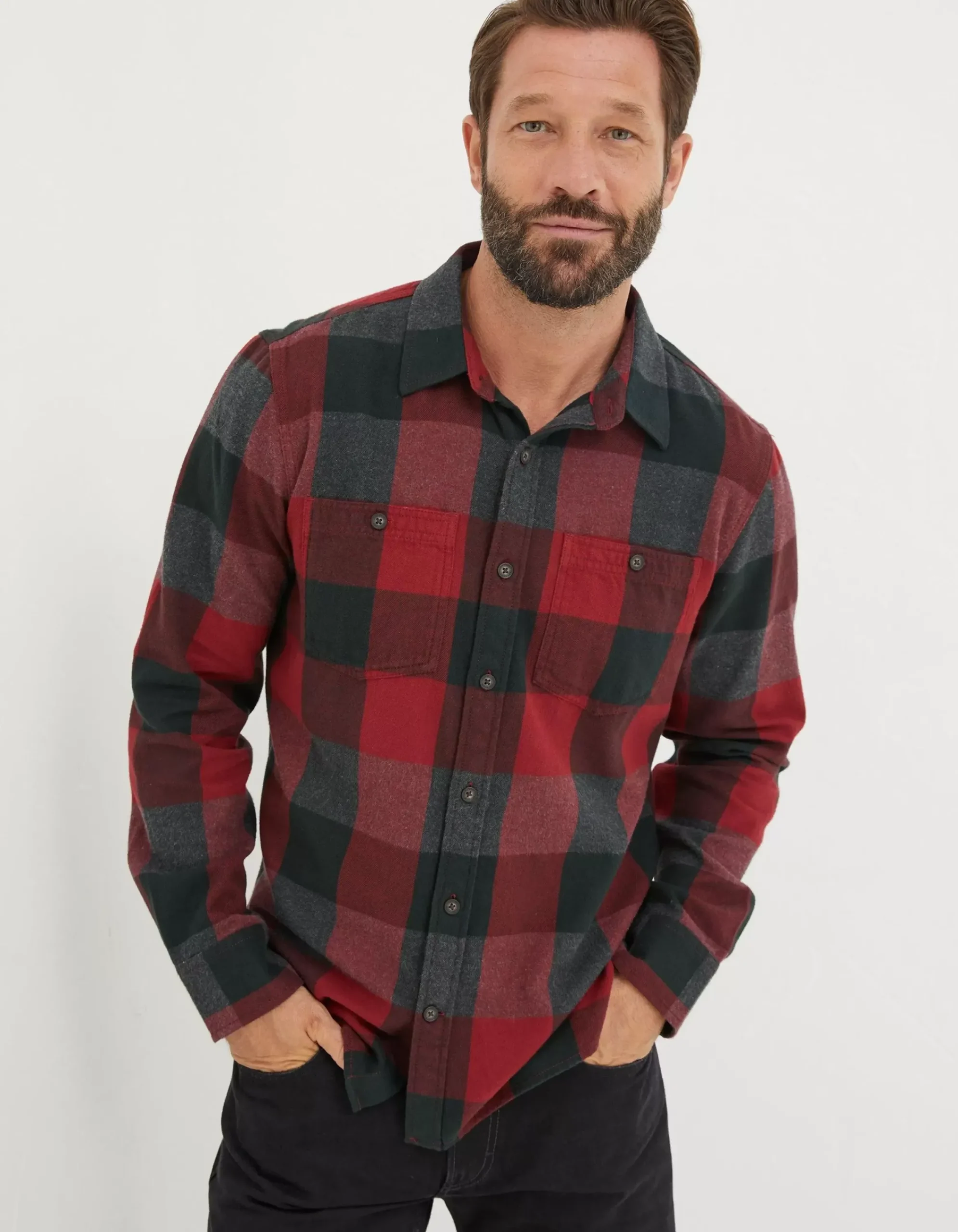 Men FatFace Shirts|Ferndale Check Shirt