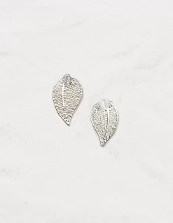 Women FatFace View All|Filagree Leaf Studs