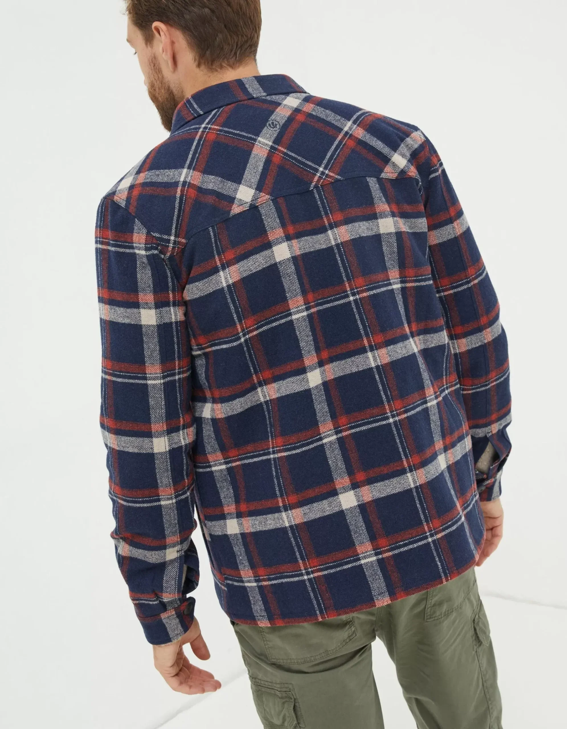 Men FatFace View All|Fjord Check Overshirt