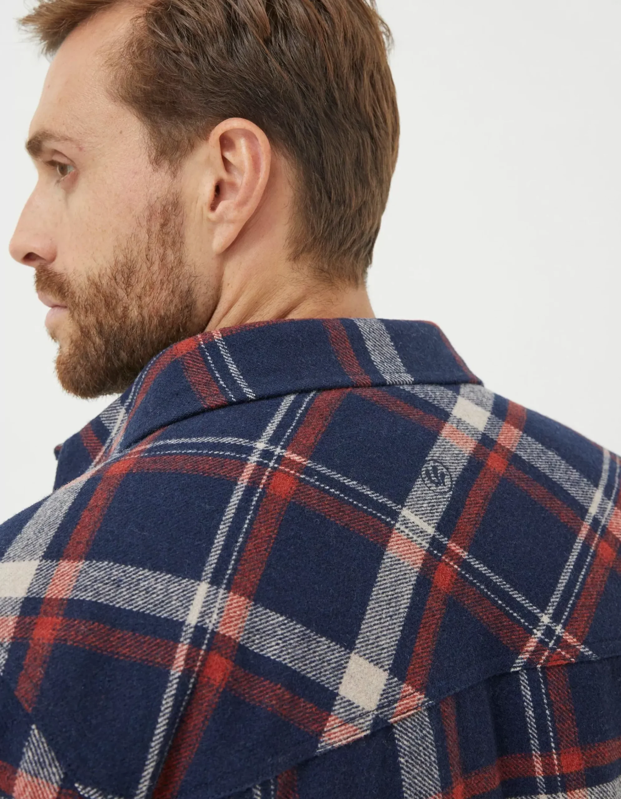 Men FatFace View All|Fjord Check Overshirt