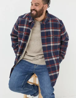 Men FatFace View All|Fjord Check Overshirt