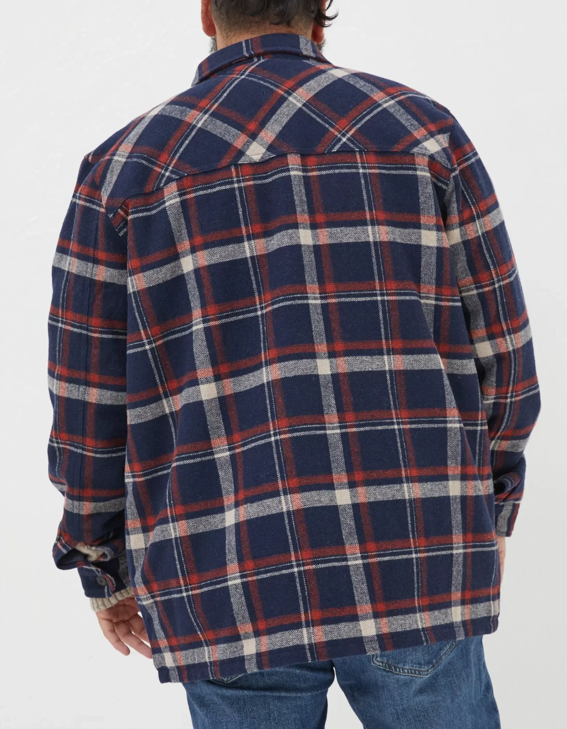 Men FatFace View All|Fjord Check Overshirt
