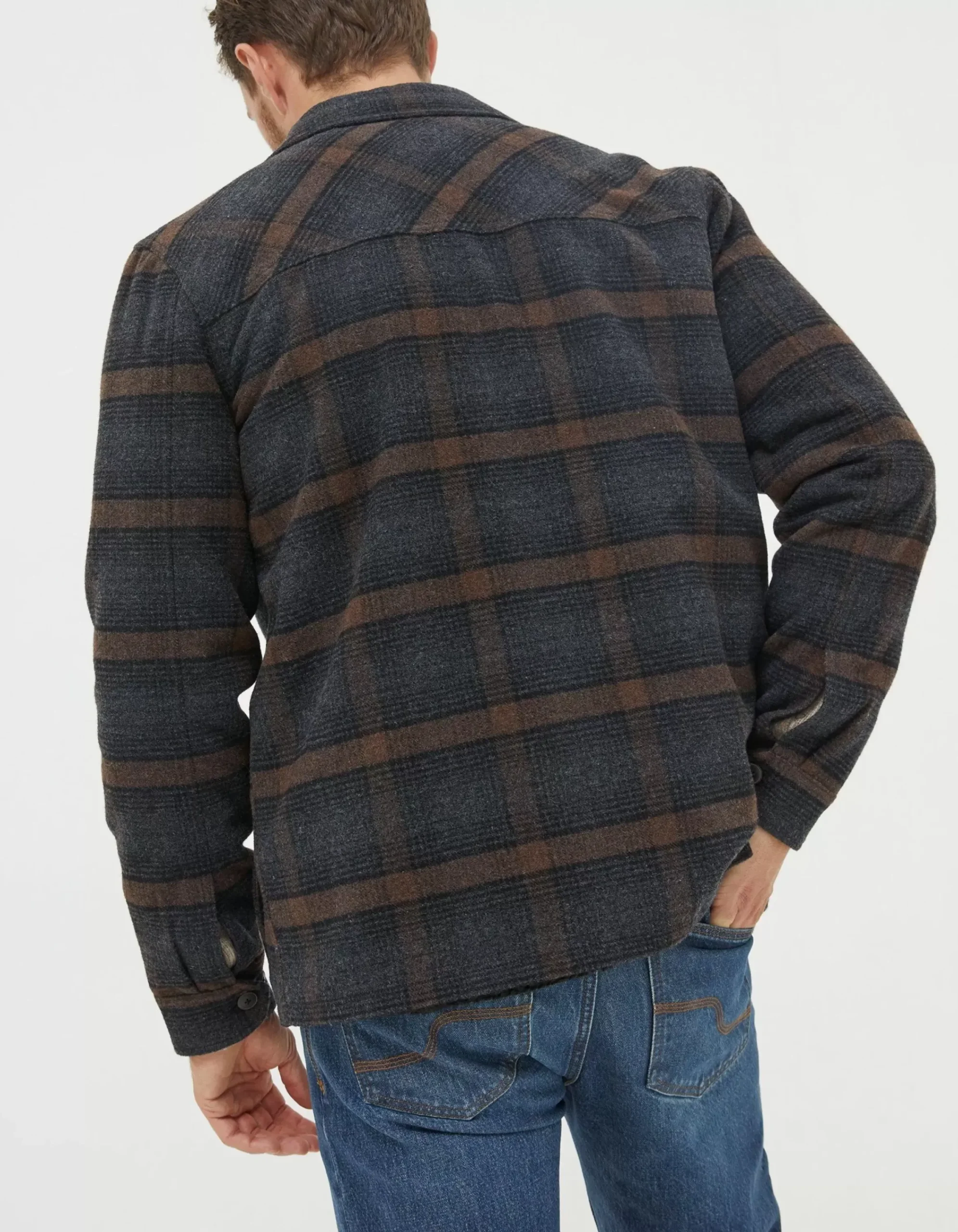 Men FatFace View All|Fjord Ombre Overshirt
