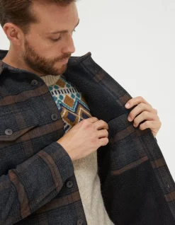 Men FatFace View All|Fjord Ombre Overshirt