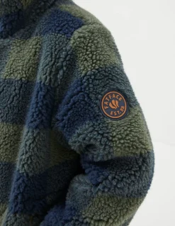 Boys FatFace View All|Fleece Check Jacket
