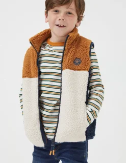 Boys FatFace View All|Fleece Gilet