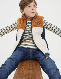 Boys FatFace View All|Fleece Gilet
