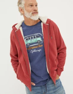 Men FatFace View All|Fleece Lined Hoodie