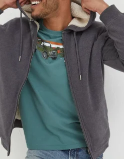 Men FatFace View All|Fleece Lined Hoodie