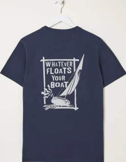 Men FatFace T-Shirts|Float Your Boat T-Shirt
