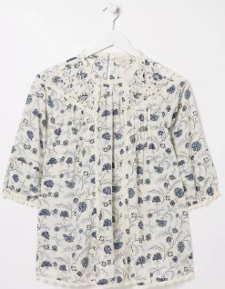 Women FatFace View All|Flora Broderie Ditsy Blouse