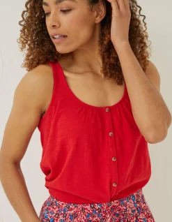 Women FatFace Tops & T-Shirts|Flora Vest