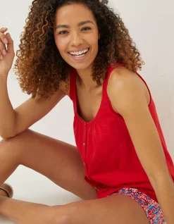 Women FatFace Tops & T-Shirts|Flora Vest