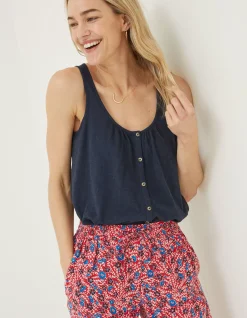 Women FatFace Tops & T-Shirts|Flora Vest