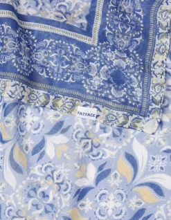 Women FatFace View All|Floral Border Hair Scarf