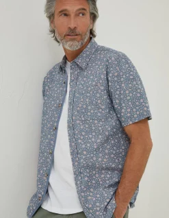 Men FatFace Shirts|Floral Print Shirt