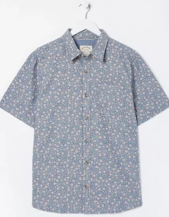 Men FatFace Shirts|Floral Print Shirt