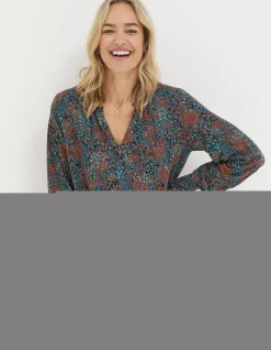 Women FatFace View All|Florence Textured Spot Top